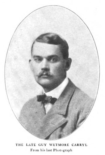 Guy Wetmore Carryl • The Lamp:  A Review and Record of Current Literature, vol XXVIII, 1904, p.502 • via HathiTrust